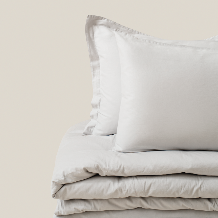 Washed Sateen Duvet Cover