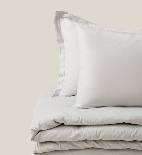 Washed Sateen - Pebble